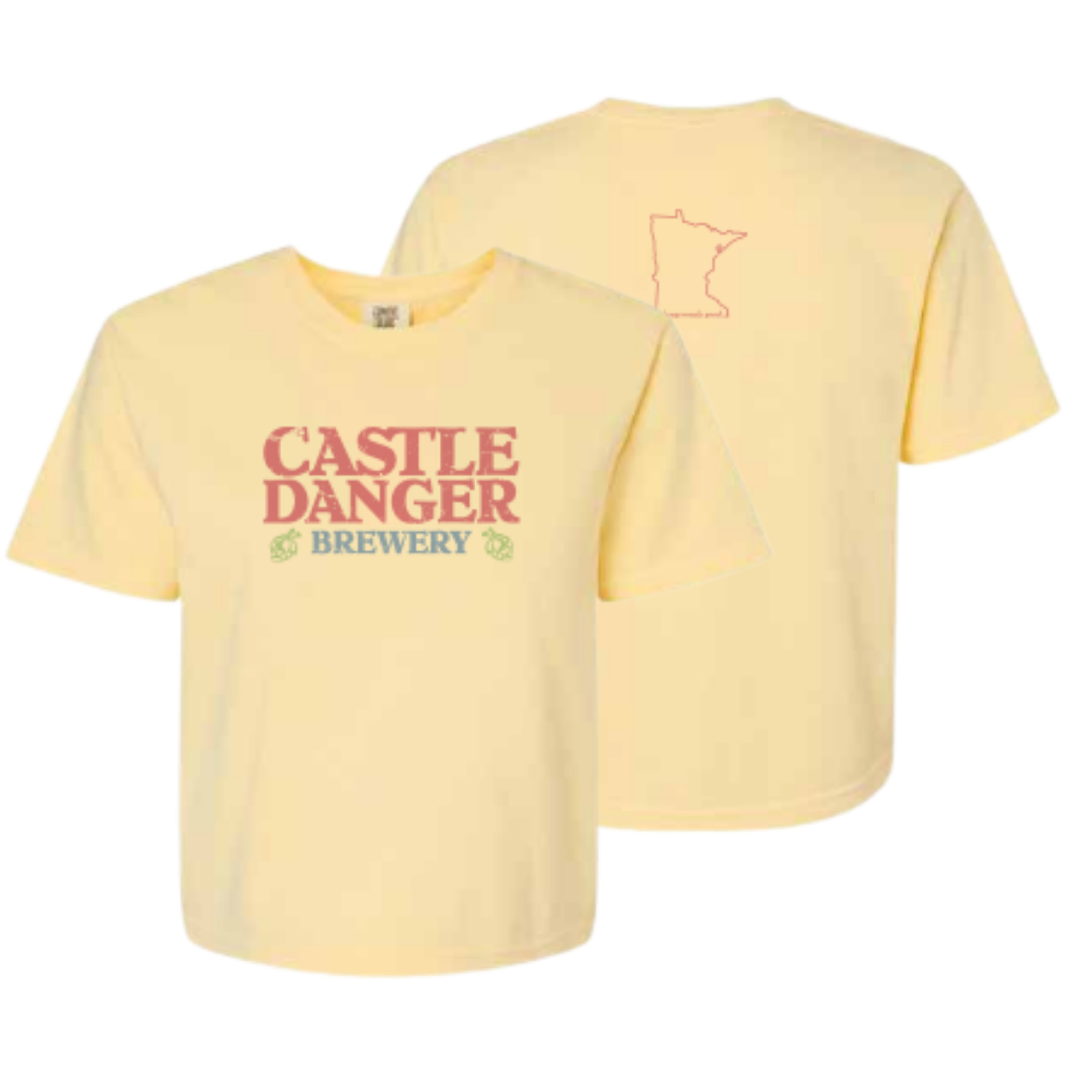 Women's Boxy Tee - Butter Yellow