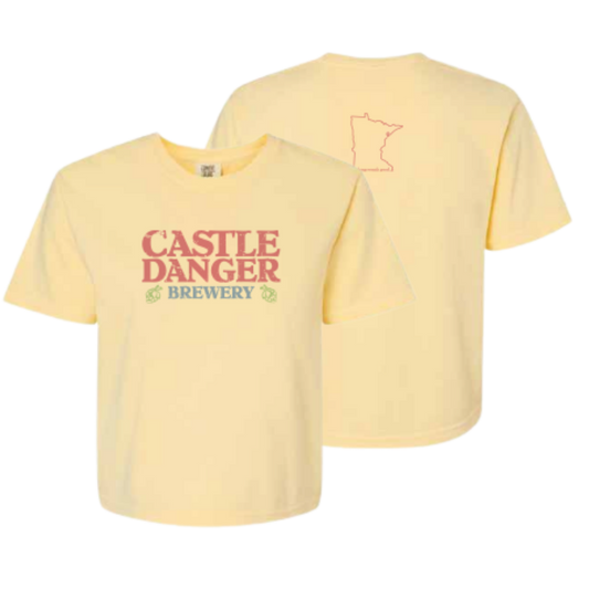 Women's Boxy Tee - Butter Yellow