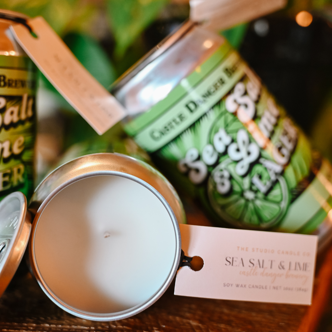 Sea Salt Lime Beer Candle