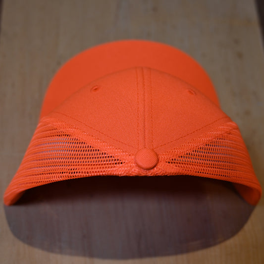Mesh Back Blaze Orange Hat