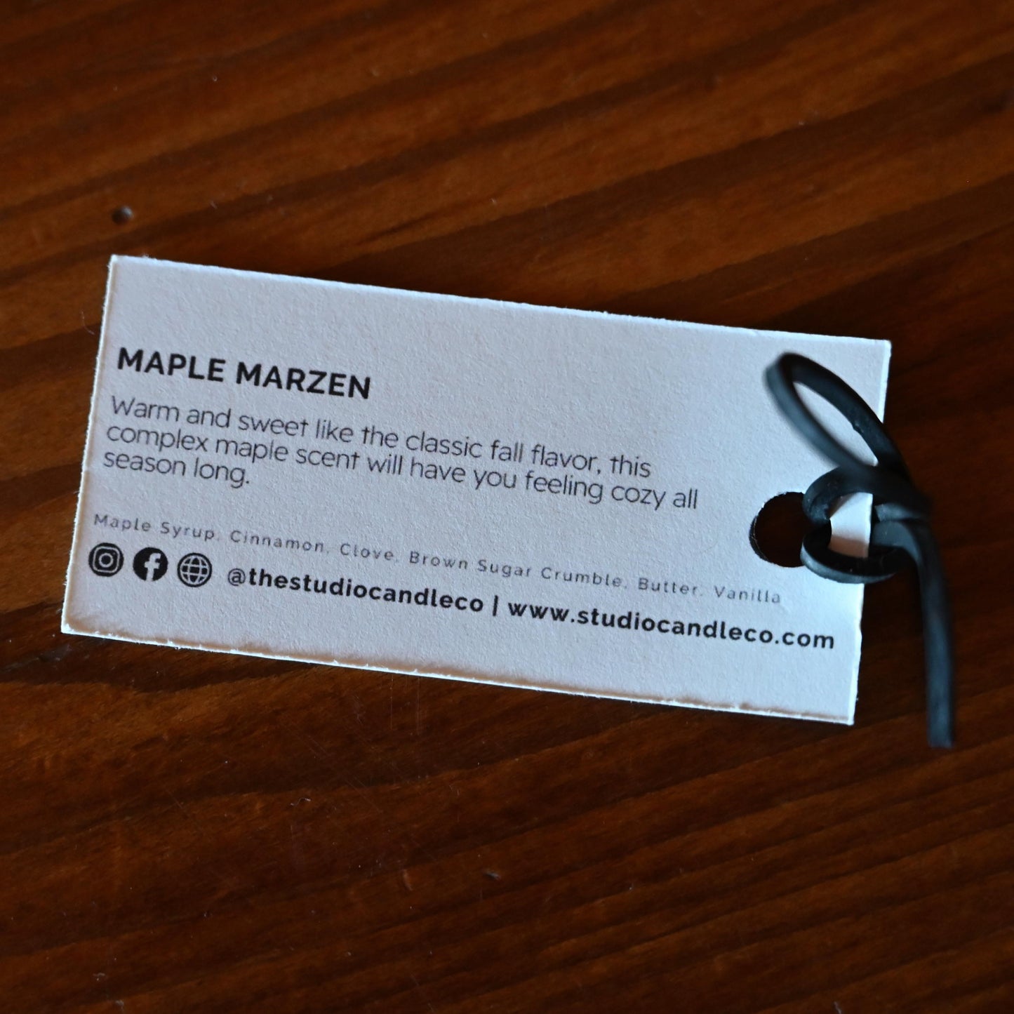 Maple Märzen Beer Candle