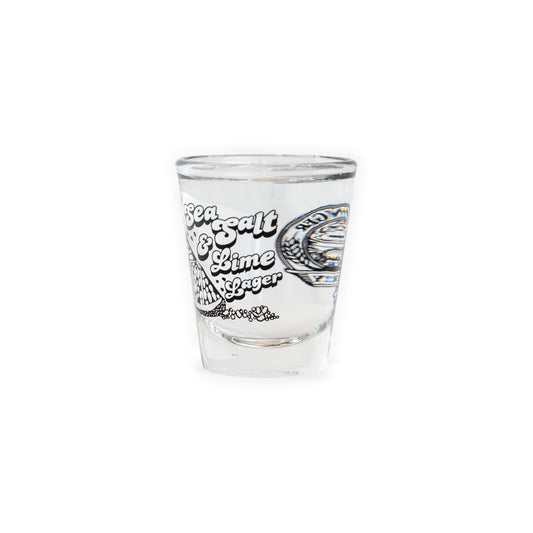 Sea Salt & Lime Shot Glass
