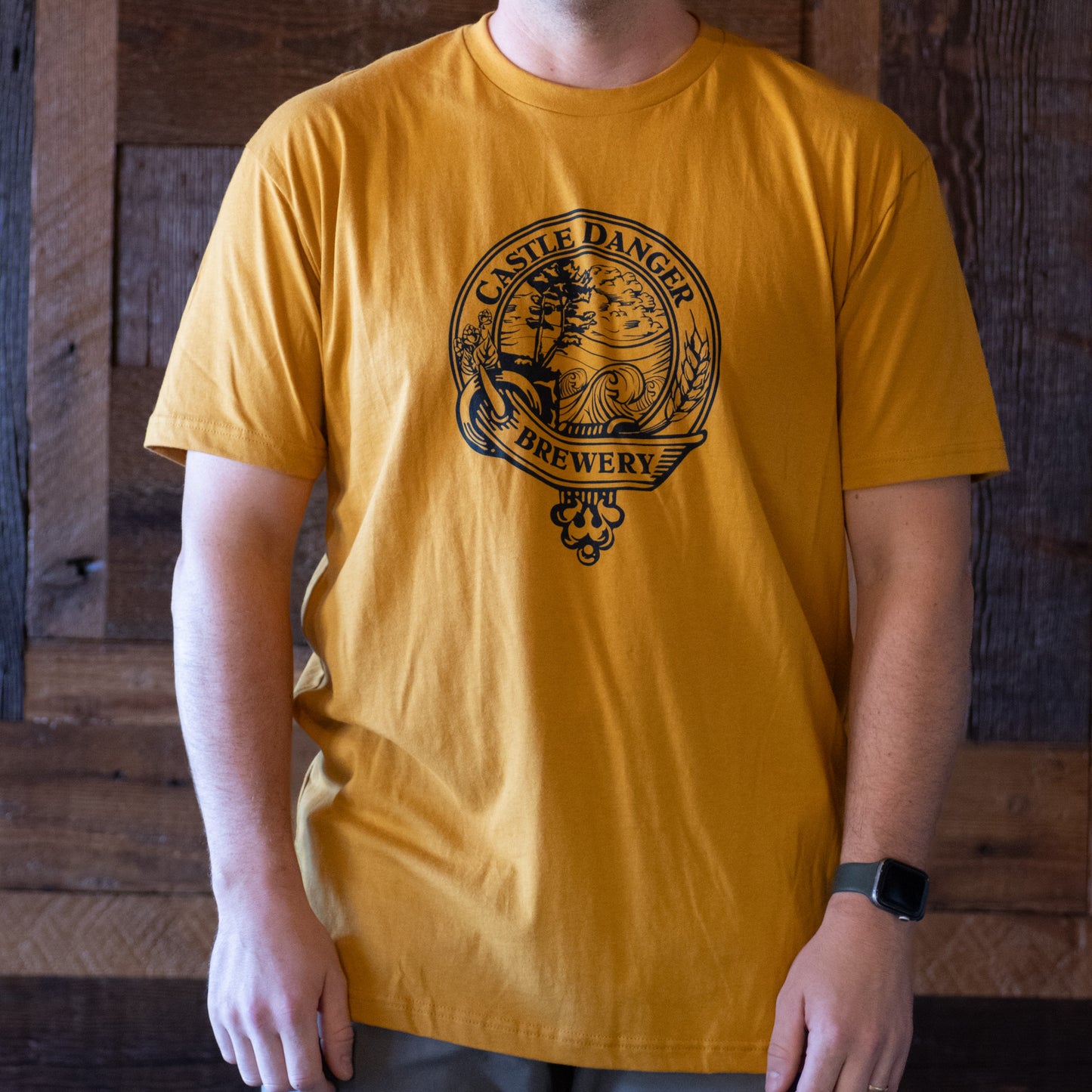 Team Danger Tee: Vintage Gold