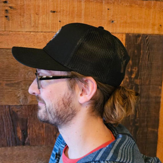 Mesh Back Hat - Black