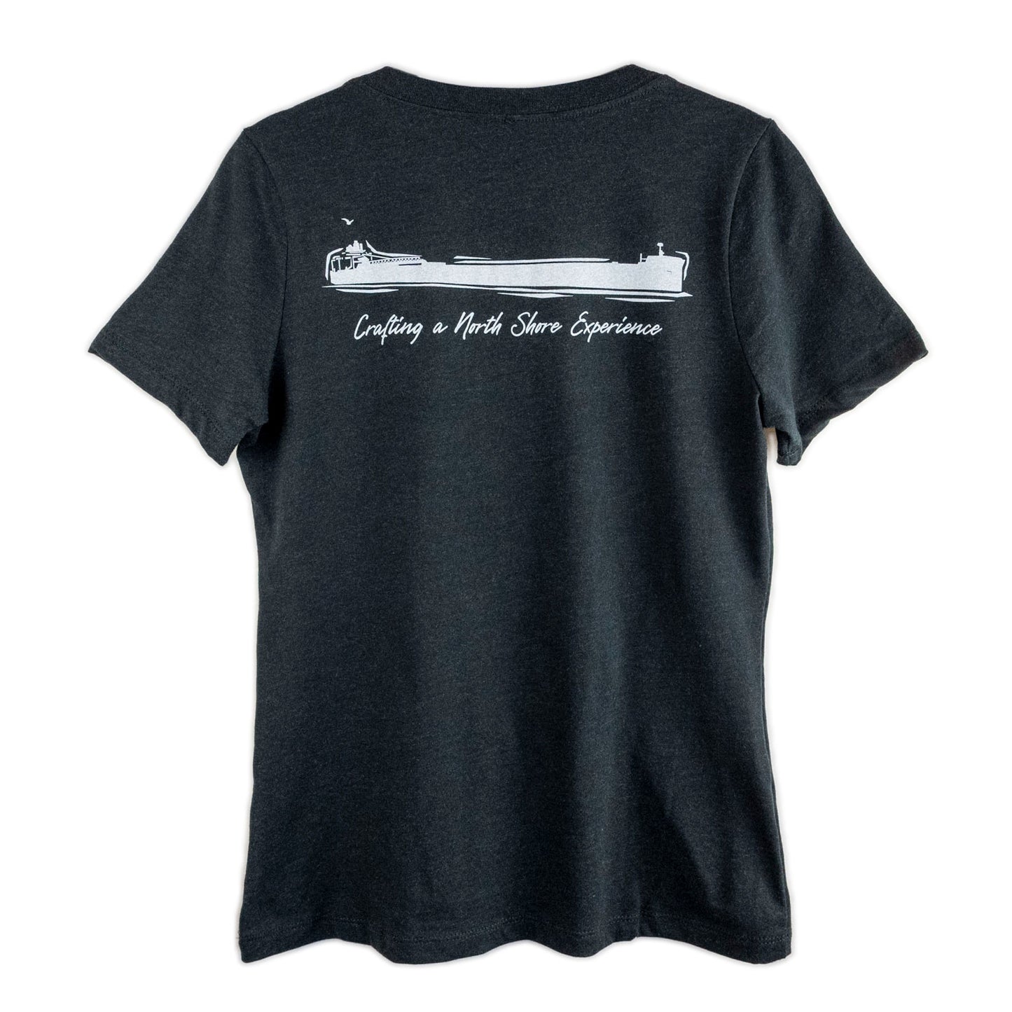 Women's Black V-Neck Tee