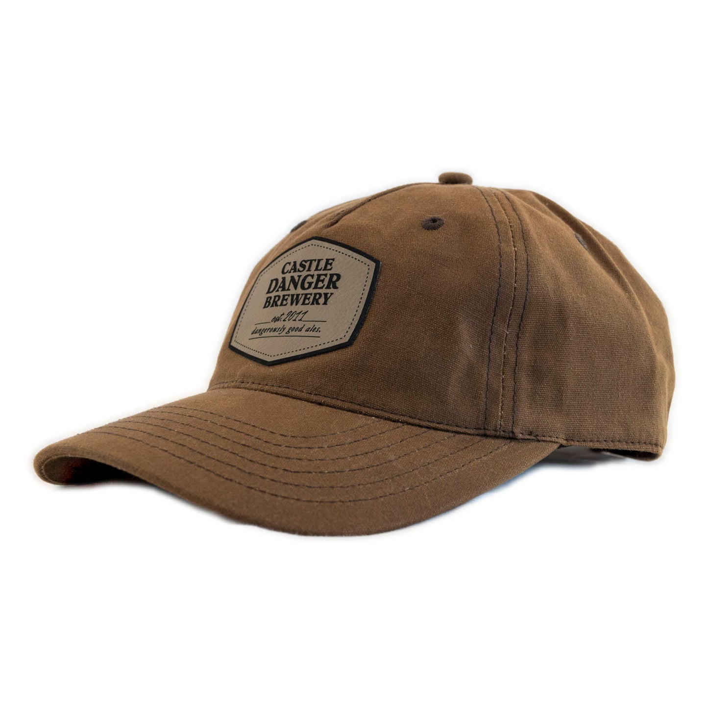 Waxed Canvas Hat - Brown