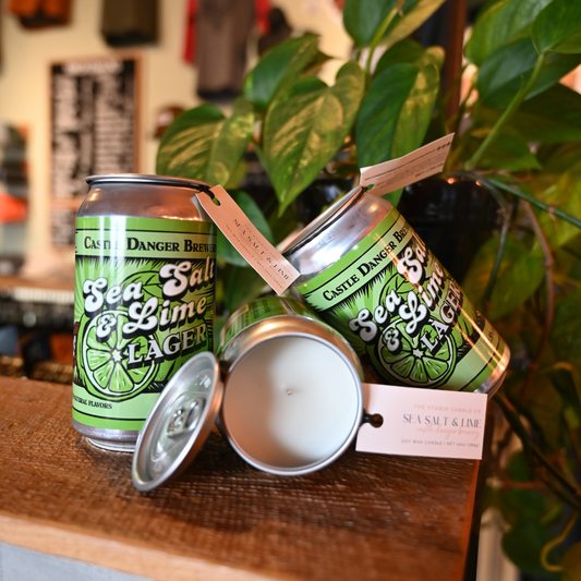 Sea Salt Lime Beer Candle