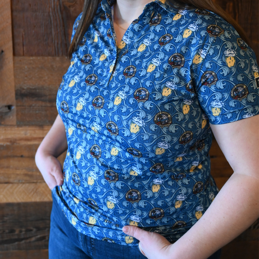 Waggle Golf Polo (Women's Cut)