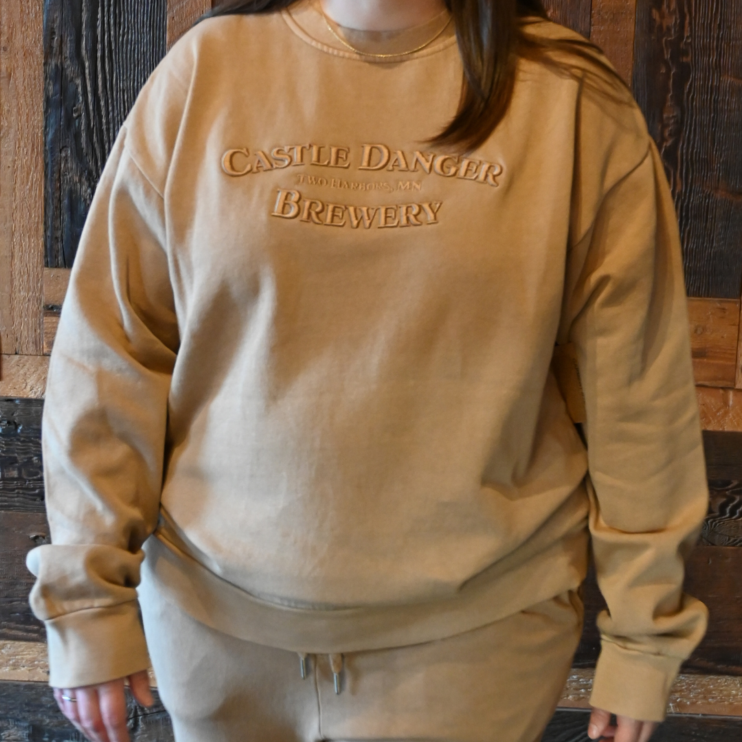 Puff Embroidered Crewneck