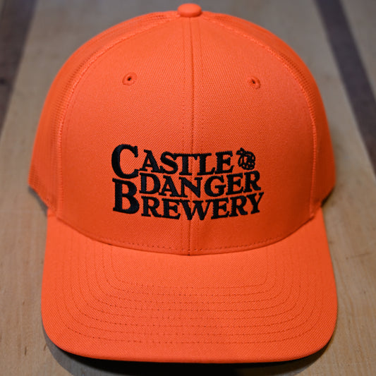 Mesh Back Blaze Orange Hat