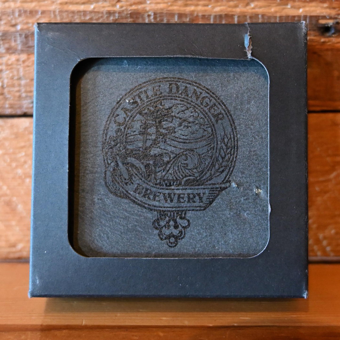 Square Slate Coasters - 4 Pack