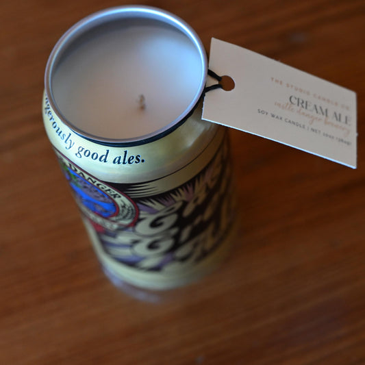 Cream Ale Beer Candle
