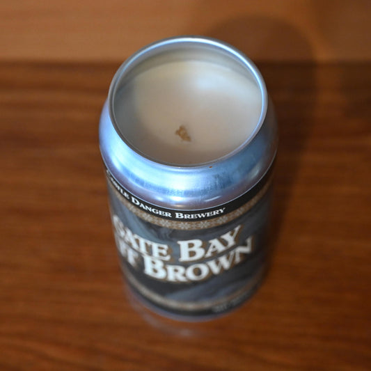 Agate Bay Nut Brown Beer Candle