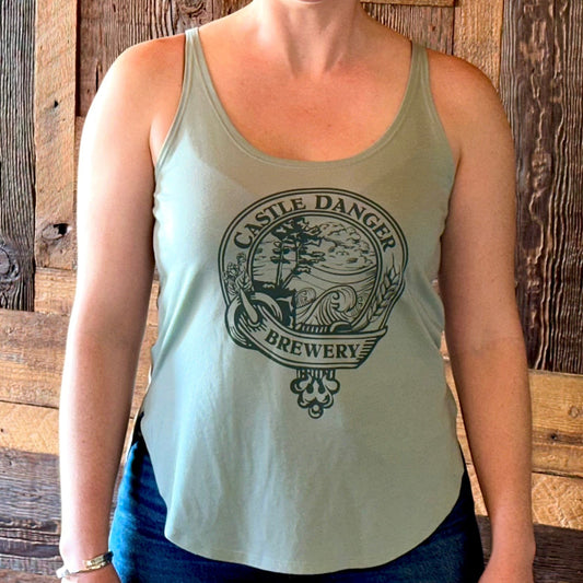 Green Logo Tank