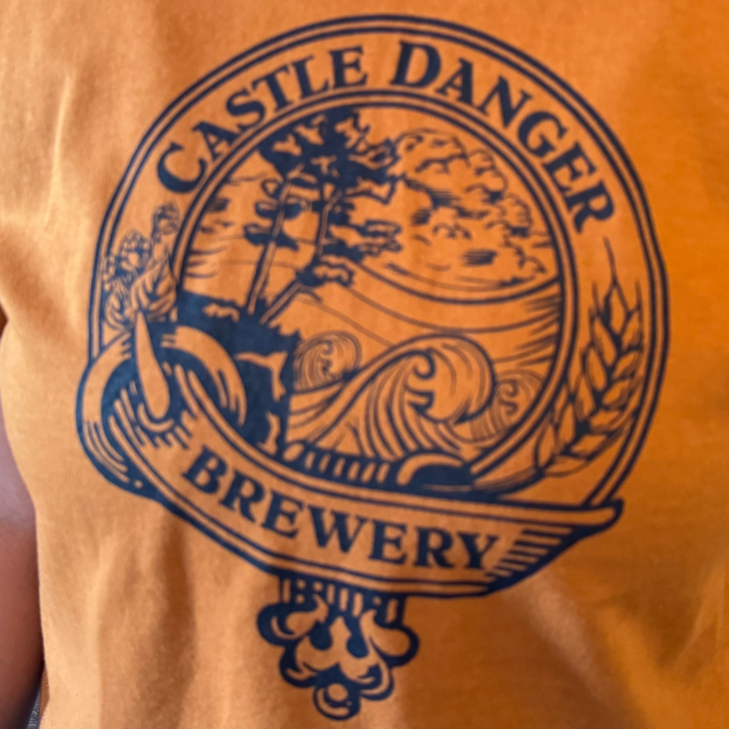 Women's Boxy Tee - Burnt Orange