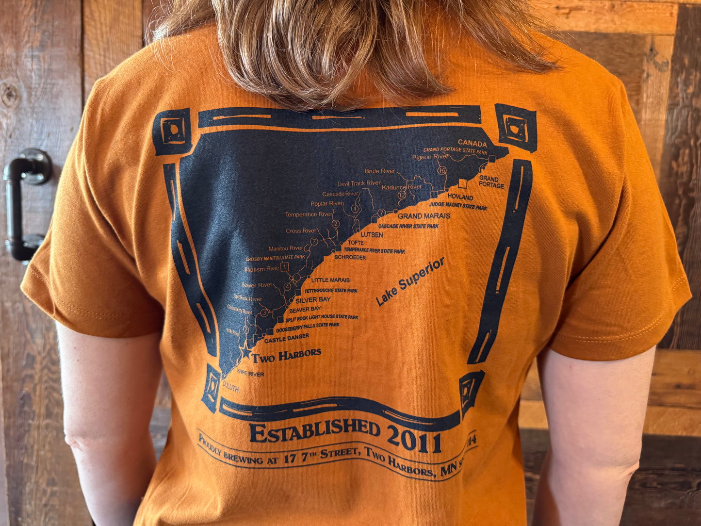 Women's Boxy Tee - Burnt Orange